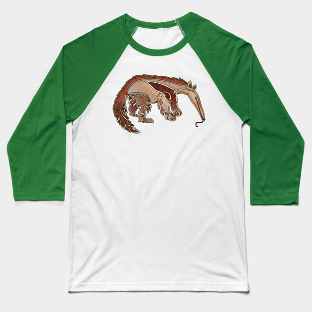 Anteater Baseball T-Shirt by KnotYourWorld4